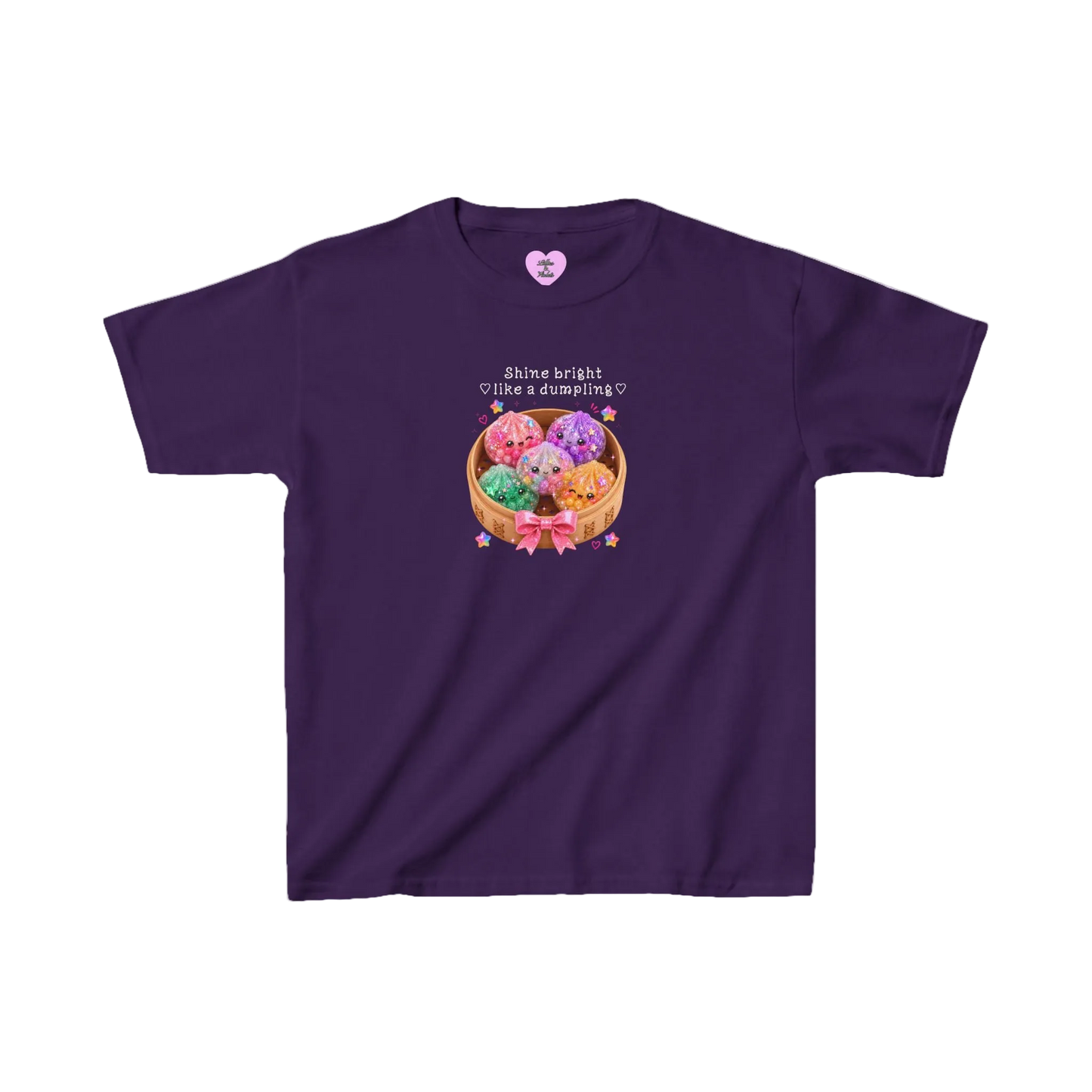 Kids Glitter Dumpling Cotton™ Tee