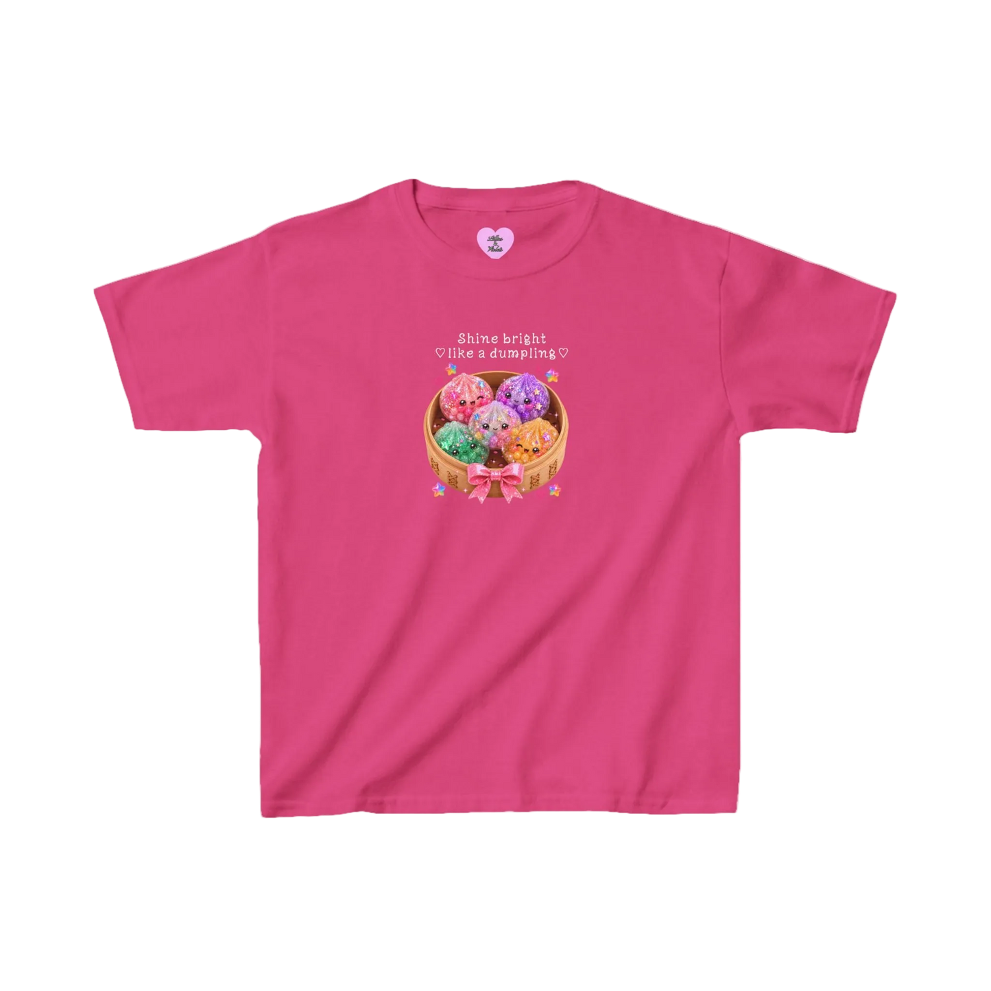 Kids Glitter Dumpling Cotton™ Tee