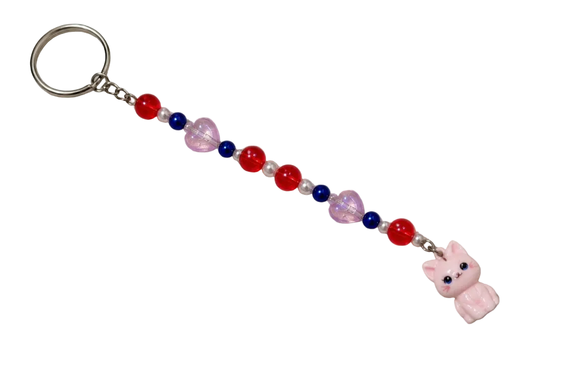 L&V X PA single strand keychain