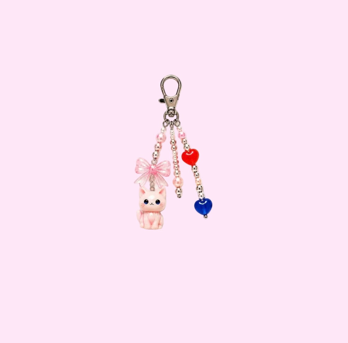 L&V X PA small keychain w/ bow