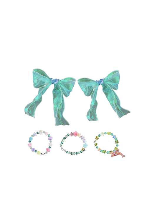 Summer Edition Bow & Bracelet Set
